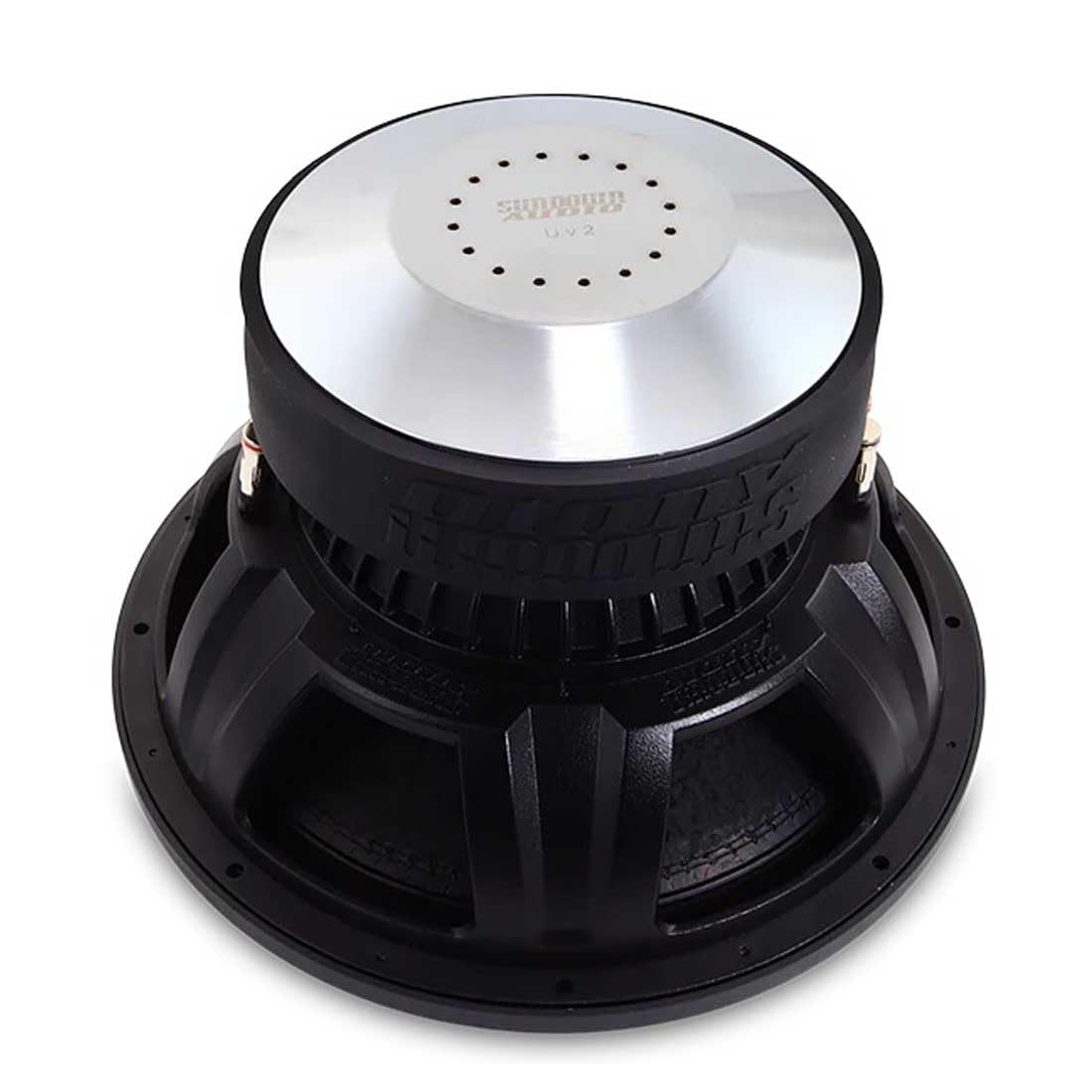 U-15 v.2 D2 Sundown Audio 15" Subwoofer – 2000W RMS/4000W Peak, Dual 2-Ohm, 3" Copper VC, 30mm Xmax, SPL Competition Ready, Heat-Vented Cast Frame, Ported Enclosure Optimized