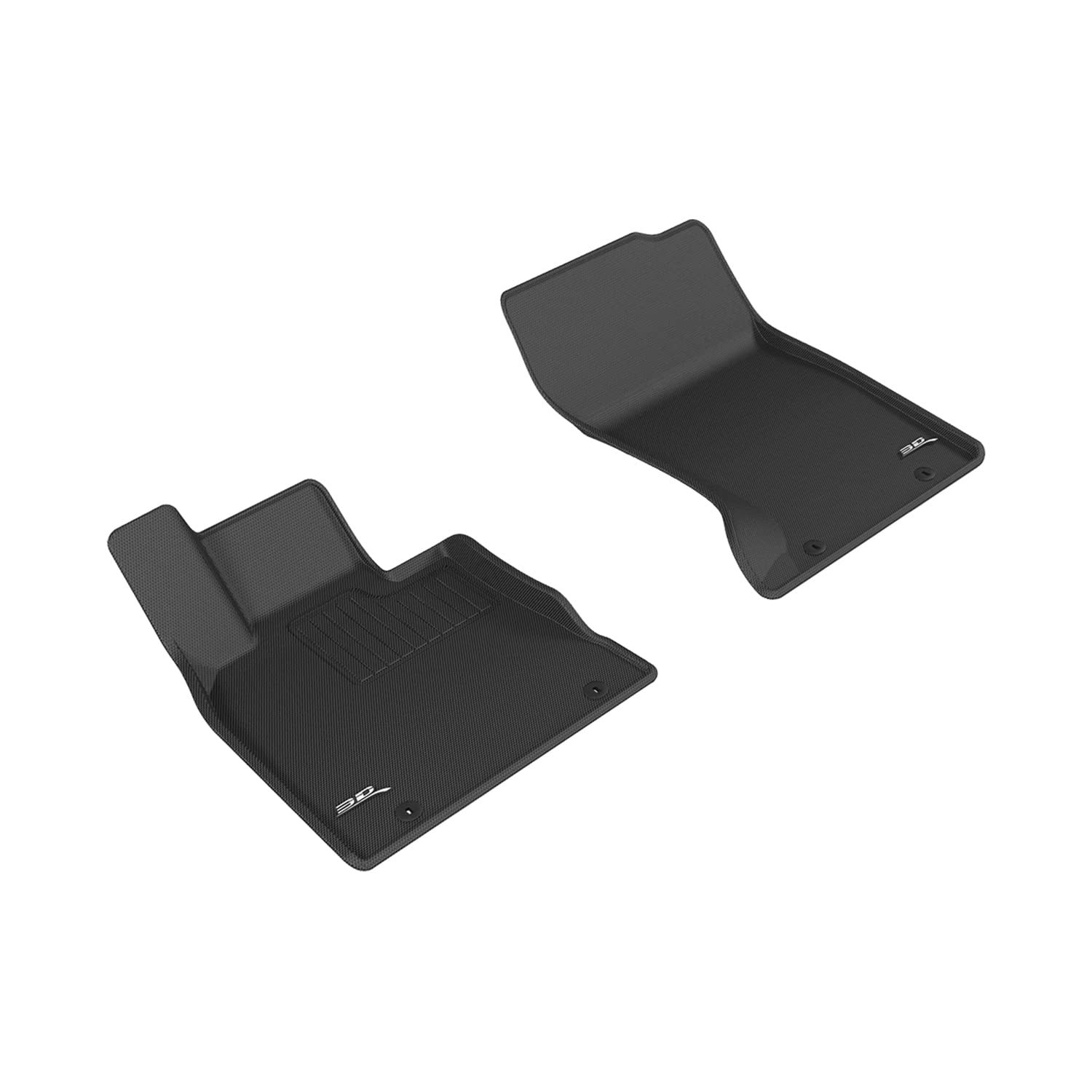 Kagu 3D MAXpider Custom Fit Floor Mat (Black) for 2017-2022 Genesis G90-1ST Row