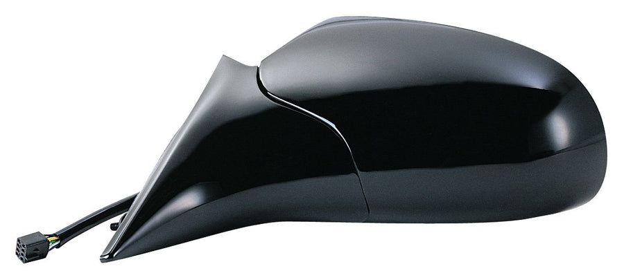 Fit System Driver Side Mirror for Cadillac Fleetwood & Brougham, Buick Roadmaster Sedan, Roadmaster Wagon, Chevy Caprice Sedan, Impala SS, Black, Foldaway, Heated Power