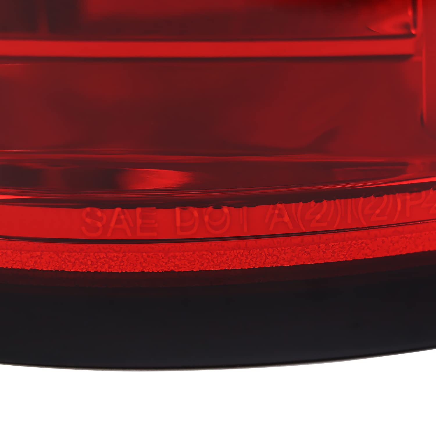 Red LED Tail Lights SPEC-D TUNING w/LED Light Bars Compatible with 2007-2013 Chevy Silverado 1500/2500HD/3500HD, Left + Right Pair Assembly