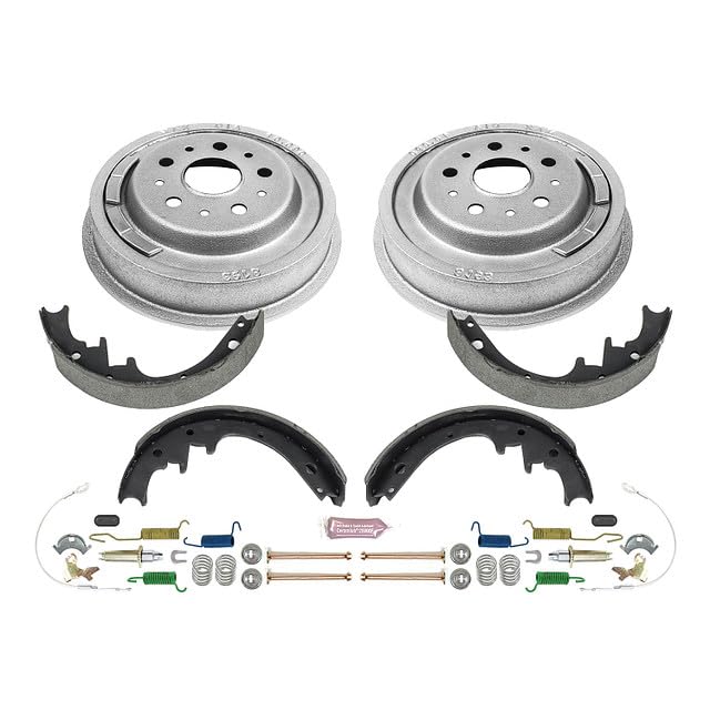 Power Stop Autospecialty KOE15269DK Rear Replacement Brake Kit-OE Brake Drums & Ceramic Brake Pads
