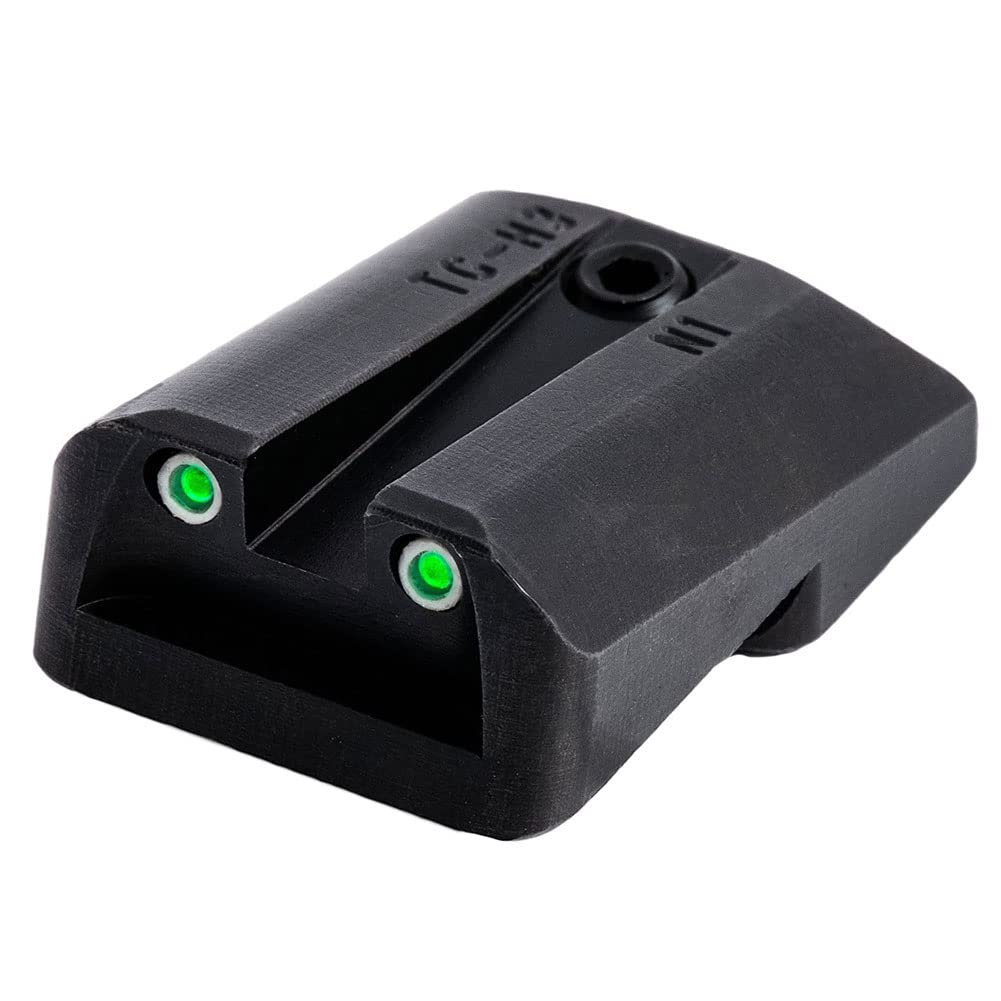 TRUGLO Handgun Tritium Glow-in-the-Dark Night Sights for 1911 Pistols, 260 Front, 450 Rear, Black, One Size