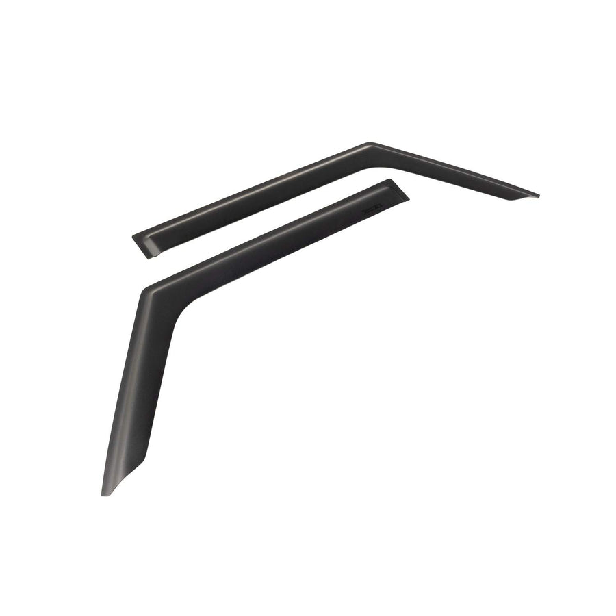 Window Visors Rugged Ridge for Jeep Wrangler JL | Matte Black | 11349.16 | Fits 2018-2025 Jeep Wrangler JL 2-Door
