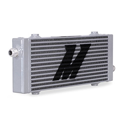 Mishimoto Cross Flow Universal Bar & Plate Oil Cooler, Medium, Silver
