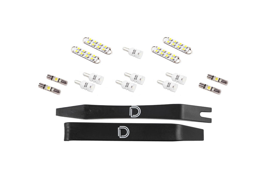 Diode Dynamics interior bulb pack LED compatible with Dodge Charger 2011-2014, Stage 1