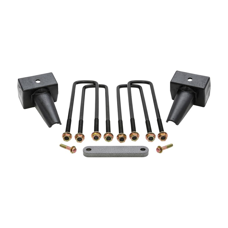 4'' Rear Block Kit ReadyLIFT - 2 Piece Drive Shaft For Ford F350/F450 DRW Diesel 4WD DRW