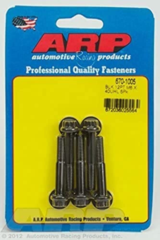 Black Oxide ARP 670-1005 Bolt
