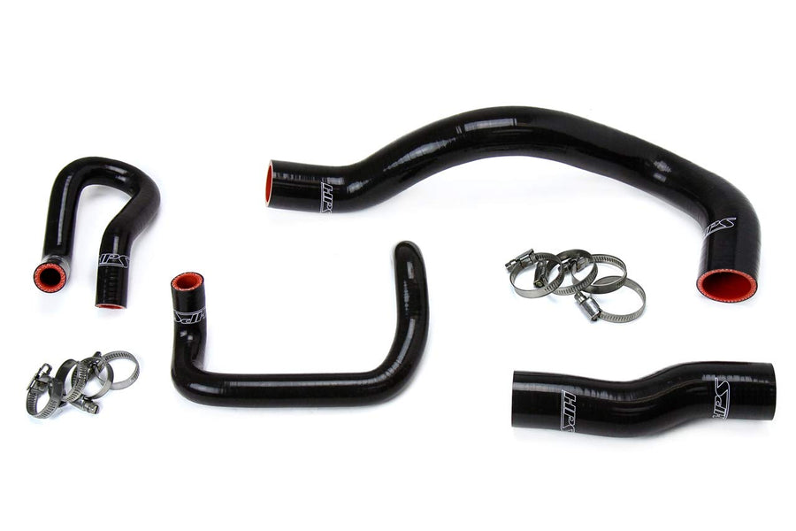 Black HPS 57-1641-BLK Silicone Radiator and Heater Hose Kit Coolant