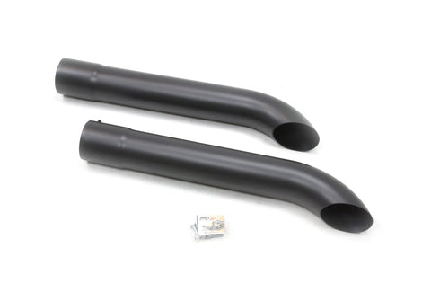 26" Black Coating Hi-Temperature Side Tube Turnout Muffler Patriot (H3821-B)