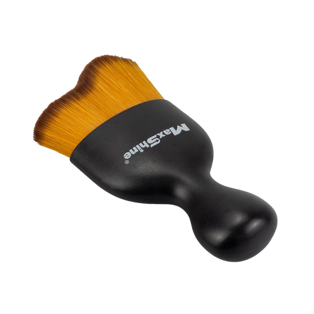 Maxshine Ultra Soft Small Universal Handled Brush – Super Soft Bristles – Professional Detailing Brush for Interior, Exterior, Leather Seats, Engine Bay & Wheels – Premium Car Care Tool