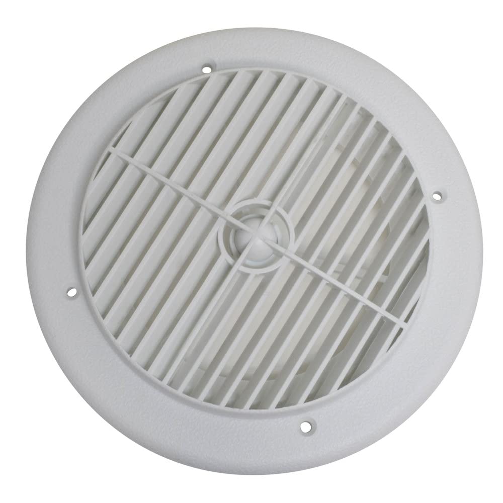Air Port Valterra Louvered 4" Wh, White, 1 Count (Pack of 1)