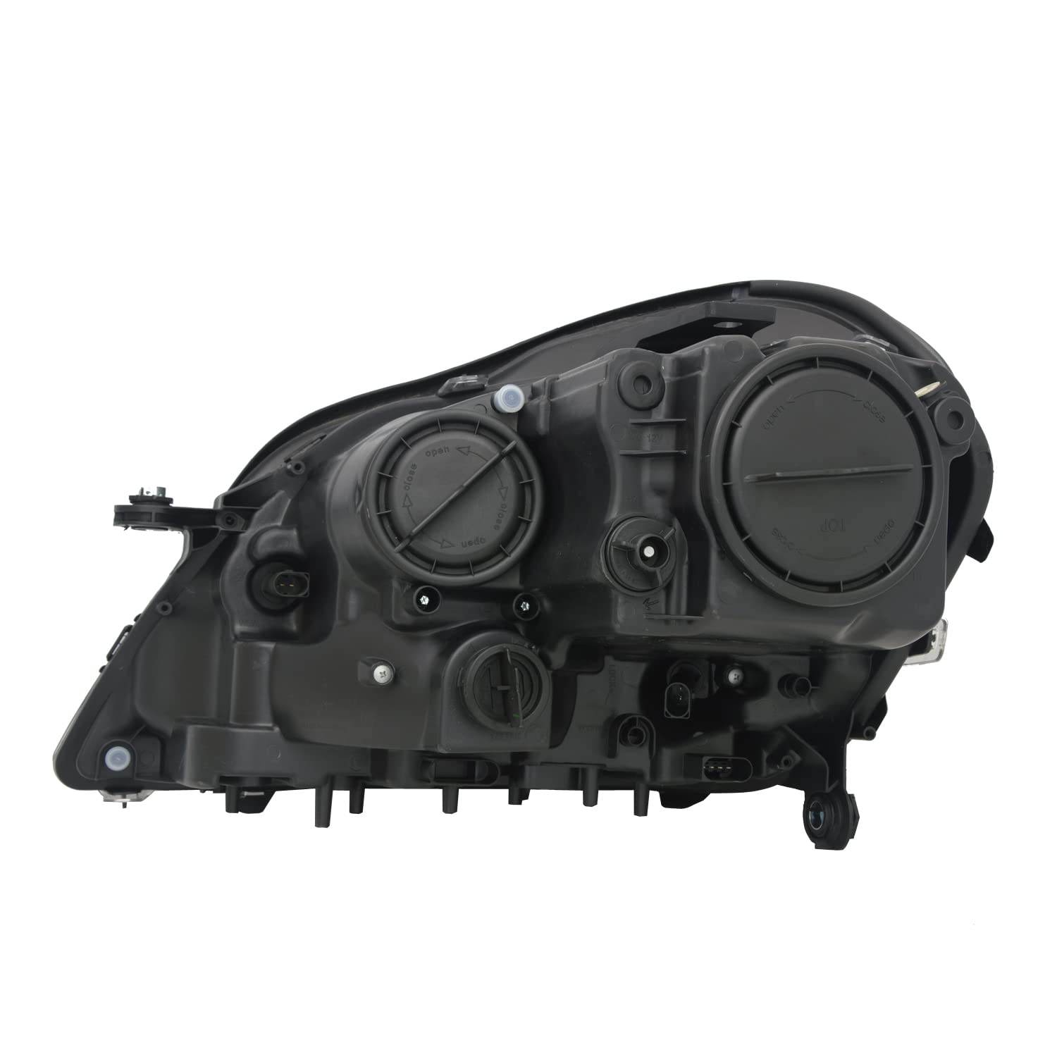 Right TYC Headlight Assembly Compatible with 2007-2012 Mercedes Benz GL class