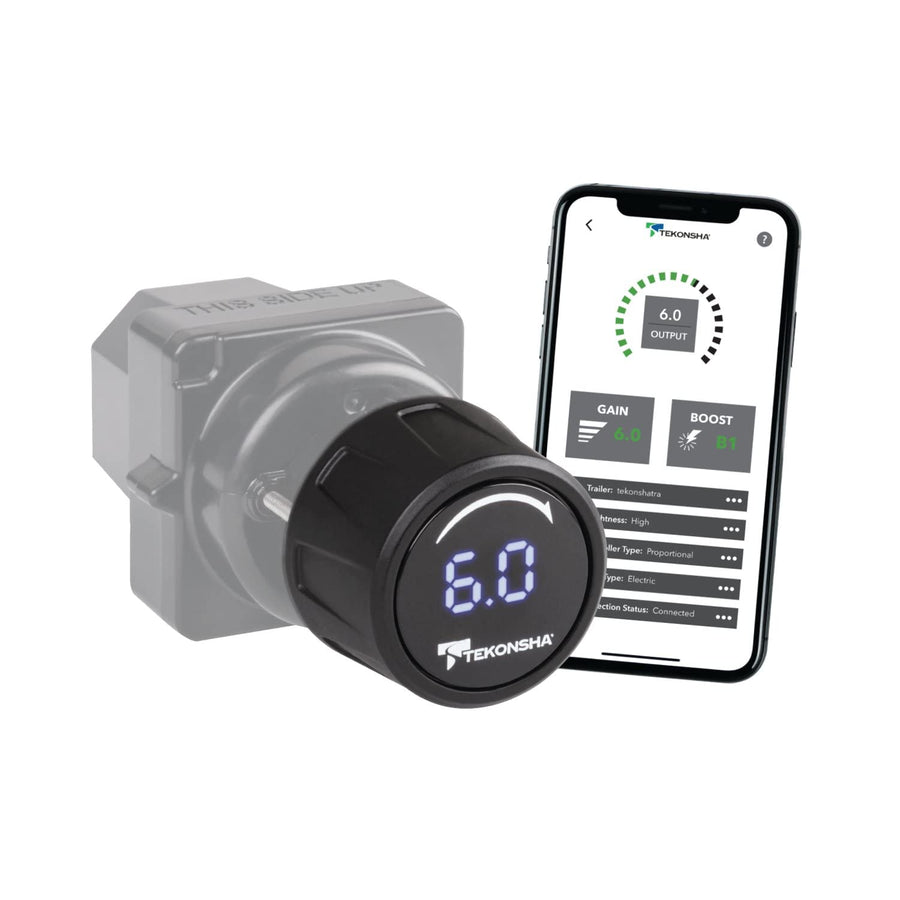 Prodigy iD TEKONSHA Smart Phone Configured Brake Controller for Trailers with 1-4 Axles, Compatible with Ford, GM, Chevy, Dodge, RAM, Toyota, Jeep (Please Verify Vehicle Compatibility