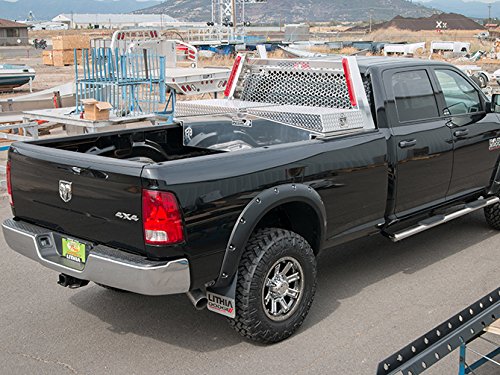 Dual Lid Gull Wing Crossover Tool Box with Bright Highway Products 3430-002