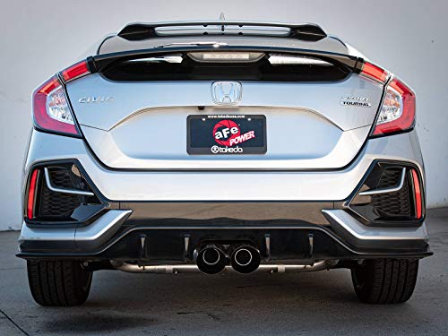 Takeda aFe Power 49-36624-B 3 IN 304 Stainless Steel Cat-Back Exhaust System w/Black Tips