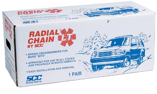 Radial Chain LT SCC TC2111MM Cable Tire Traction Chain for Light Trucks - Set of 2