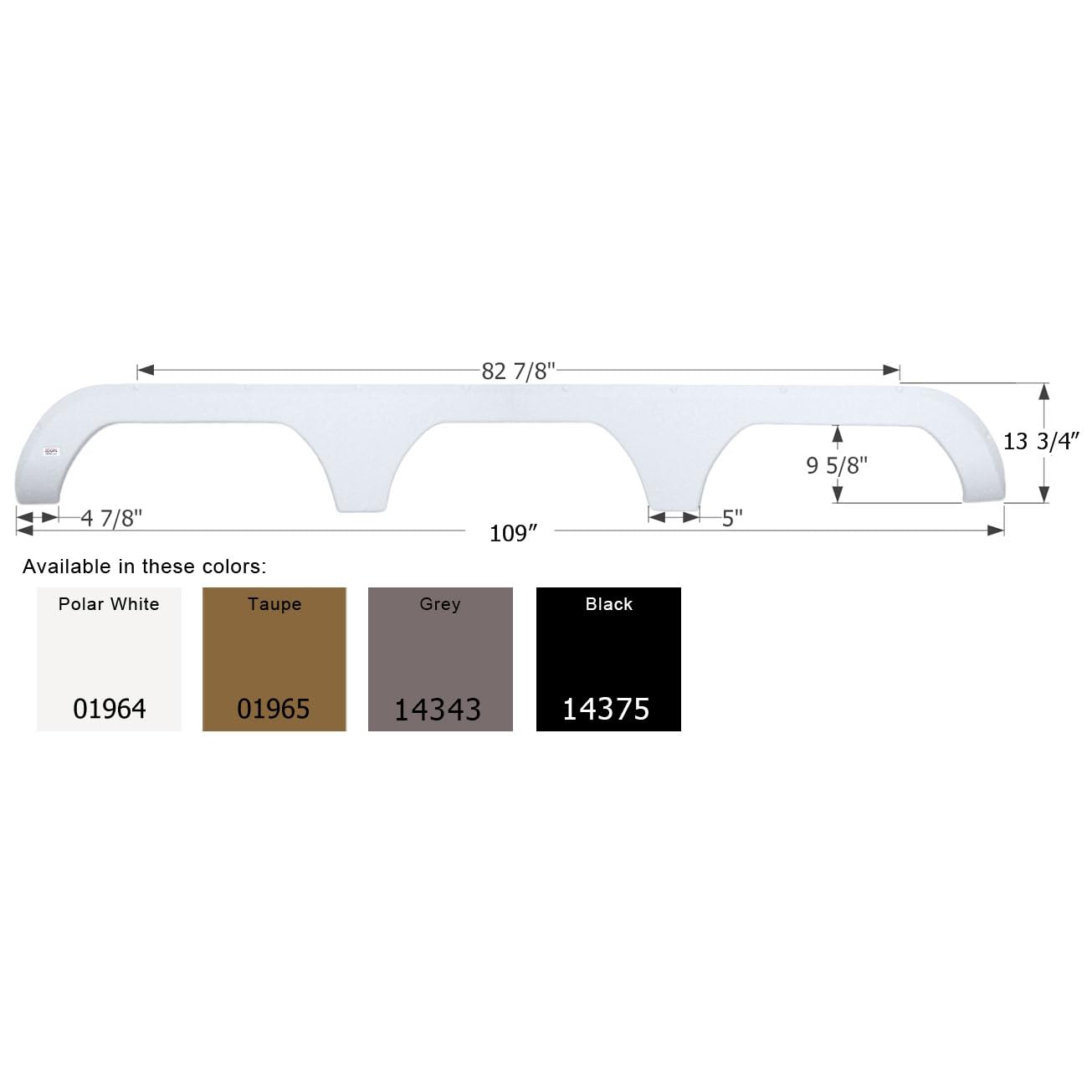 Fender Skirt ICON, Triple, Travel Supreme, FS1964, Grey
