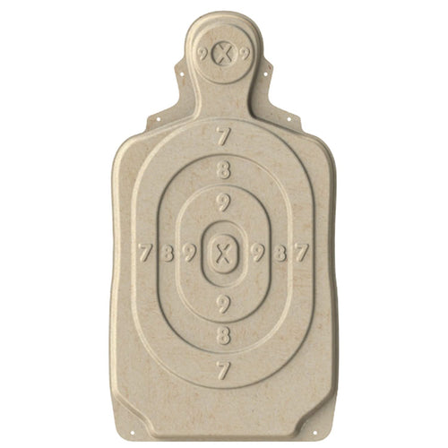 3D Bullseye Torso Birchwood Casey 31 1/4" x 21 1/4" Targets | Lightweight Face and Torso Shooting Training Targets with Mounting Tab | Pack of 3