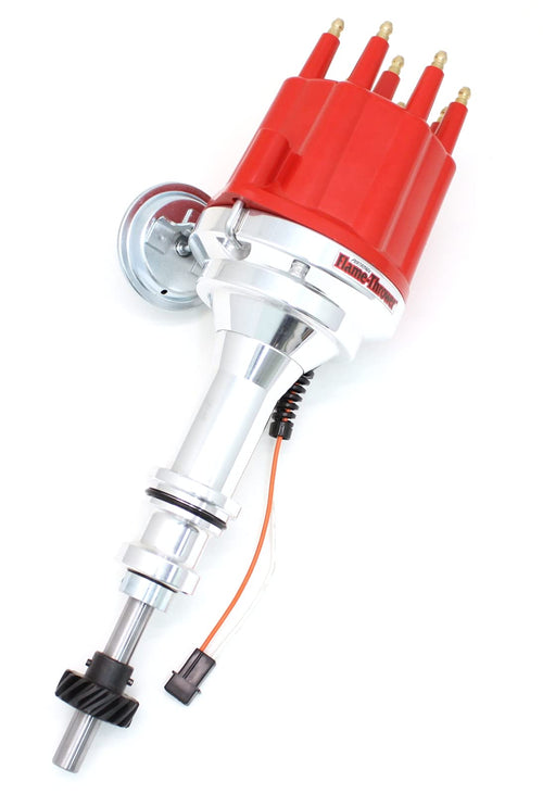 Billet Distributor Pertronix D332711 (Mag Trig Ford 351C Red Male cap)