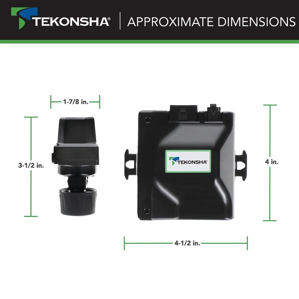 Prodigy iD TEKONSHA Smart Phone Configured Brake Controller for Trailers with 1-4 Axles, Compatible with Ford, GM, Chevy, Dodge, RAM, Toyota, Jeep (Please Verify Vehicle Compatibility