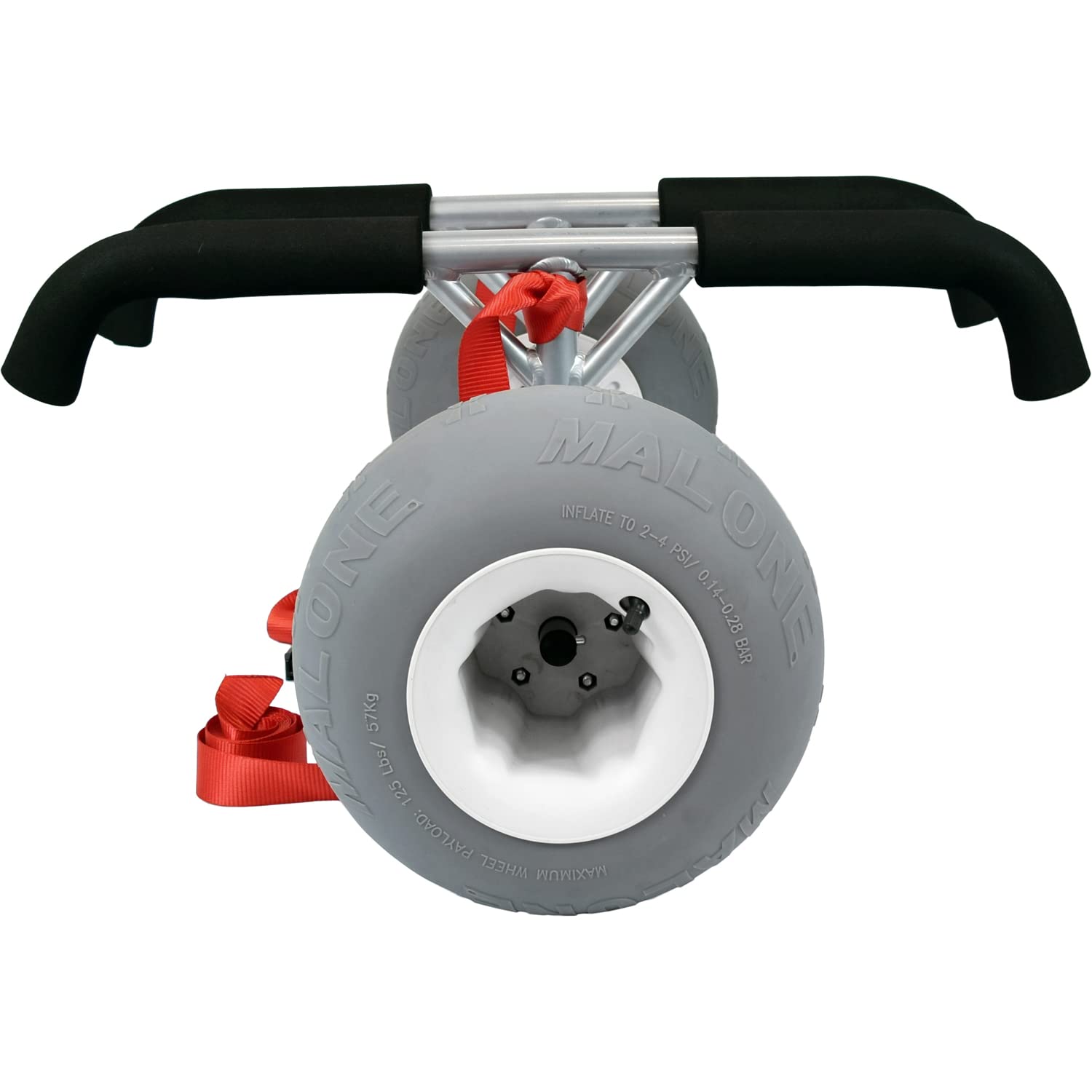 Traverse TRX-S Malone Balloon Wheel Kayak/Canoe Cart, Silver