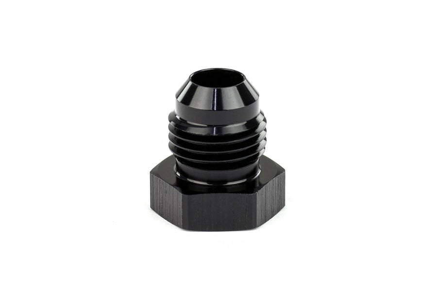 AN806-16 HPS AN Fitting Flare Thread Plug, Aluminum, Size: AN-16, Sealing Type: Male 37 Degree Flare, Black
