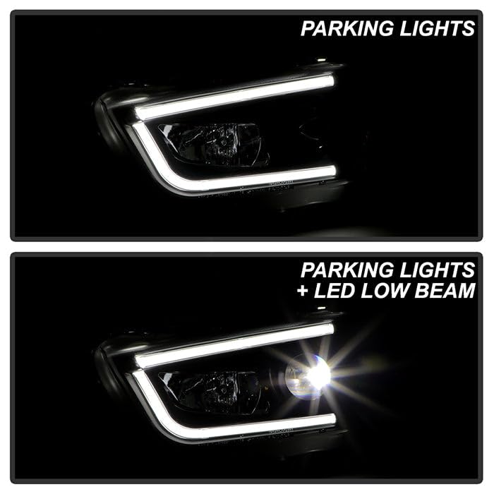 Headlights Spyder Platinum (PRO-YD-DCH11PL-BK)