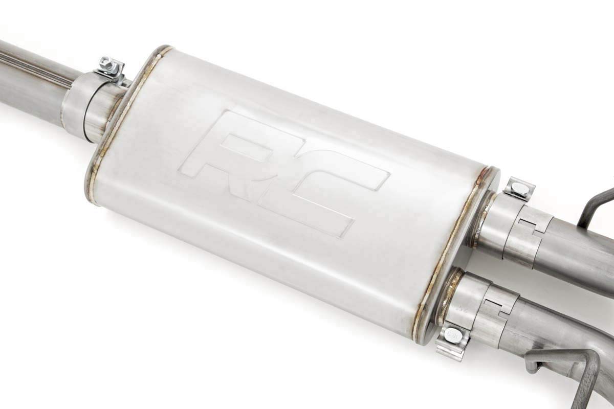 Dual Rough Country Cat-Back Exhaust for 09-13 Chevy/GMC 1500 | 4.8L/5.3L - 96008