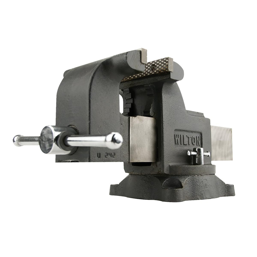 6" Jaw Width Wilton Shop Bench Vise, 6" Max Jaw Opening, 3-1/2" Throat (Model WS6)