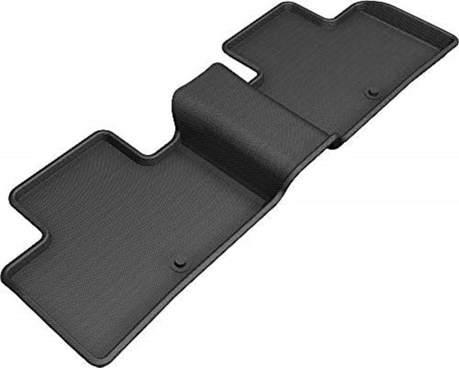 KAGU 3D MAXpider Custom Fit Floor Mat (BLACK) Compatible with INFINITI QX50/QX55 2019-2023 - Second Row