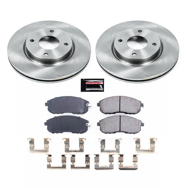 Power Stop Autospecialty KOE5817 Front Replacement Brake Kit-OE Brake Rotors & Ceramic Brake Pads