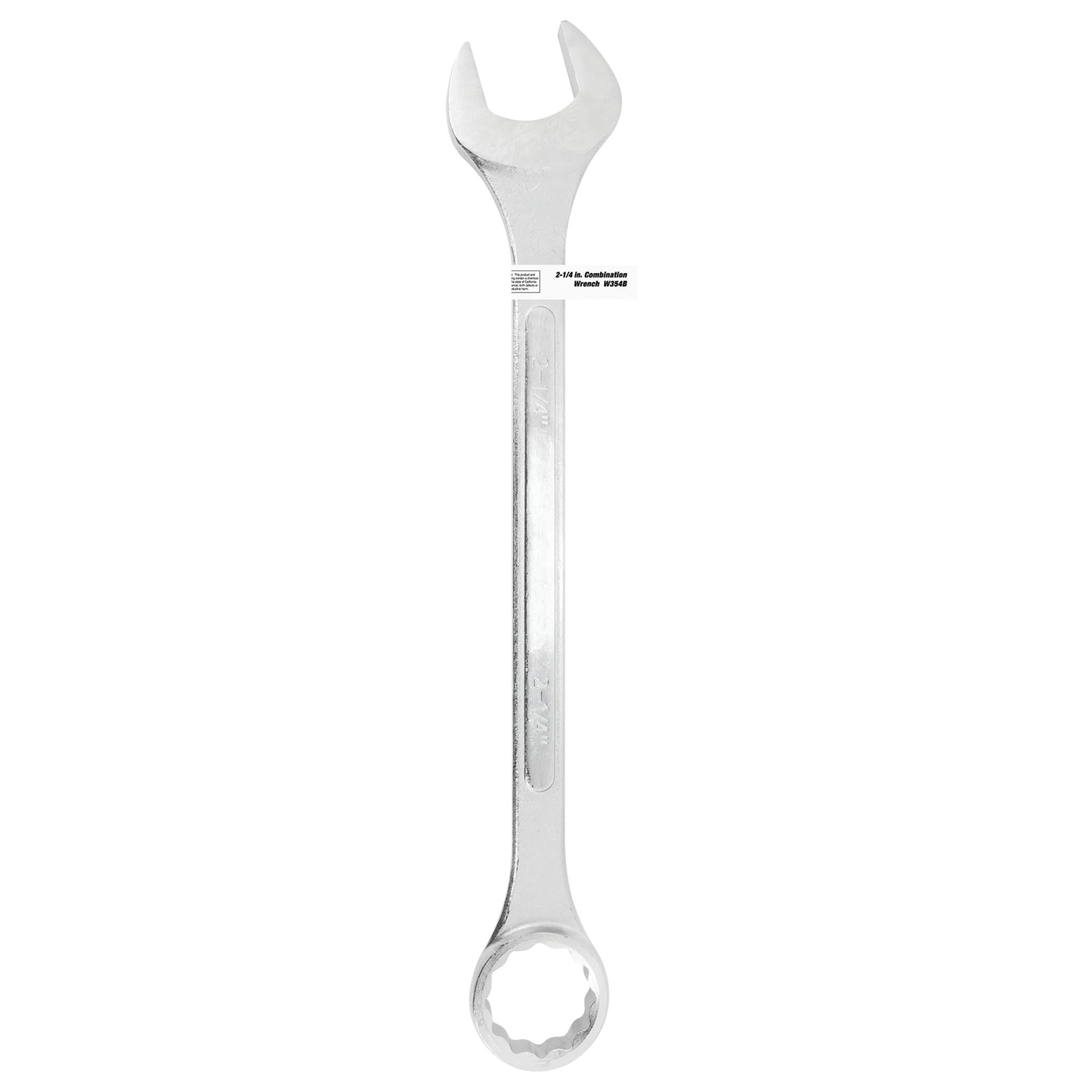 12-Point Combo Wrench Performance Tool W354B with Satin Chrome Finish 2-1/4-inch Combo Wrench