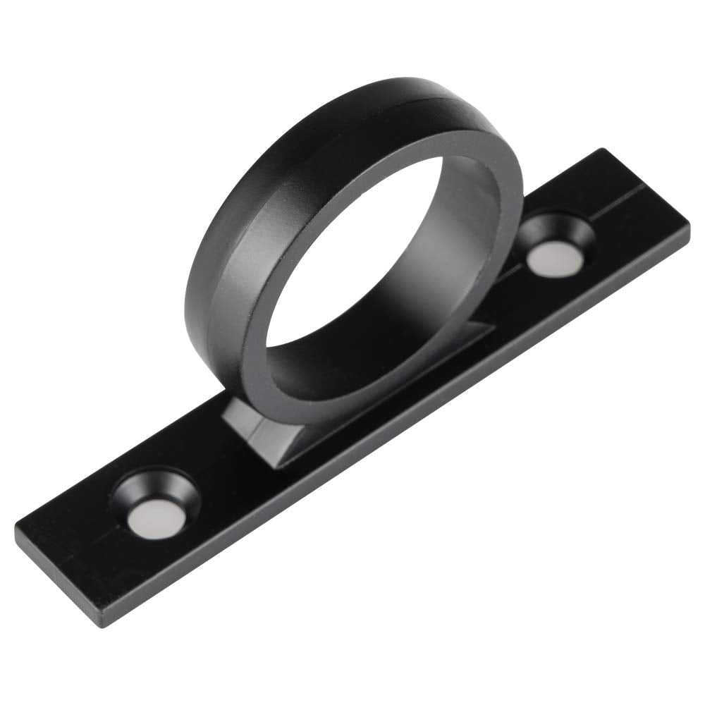 Dura Faucet RV Shower Hose Guide Ring DF-SA155-MB - Mounting Screws Included (Matte Black)