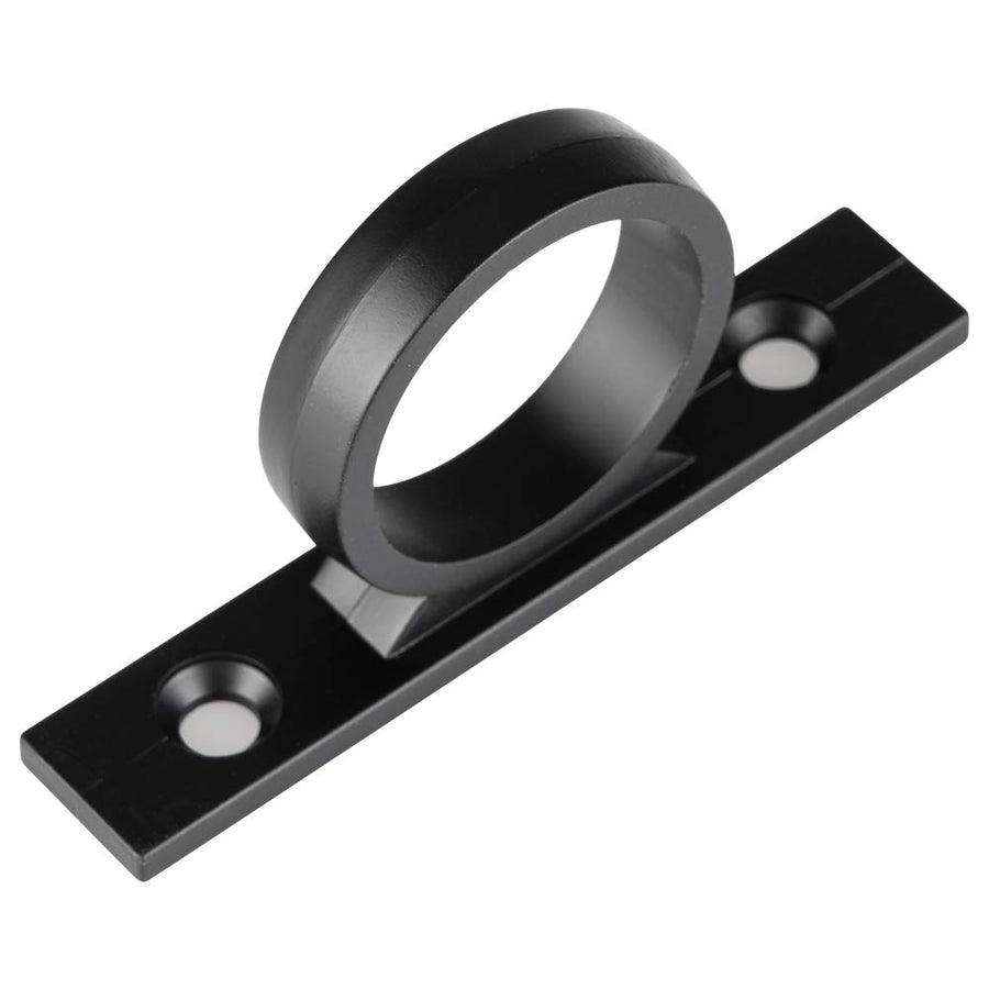 Dura Faucet RV Shower Hose Guide Ring DF-SA155-MB - Mounting Screws Included (Matte Black)