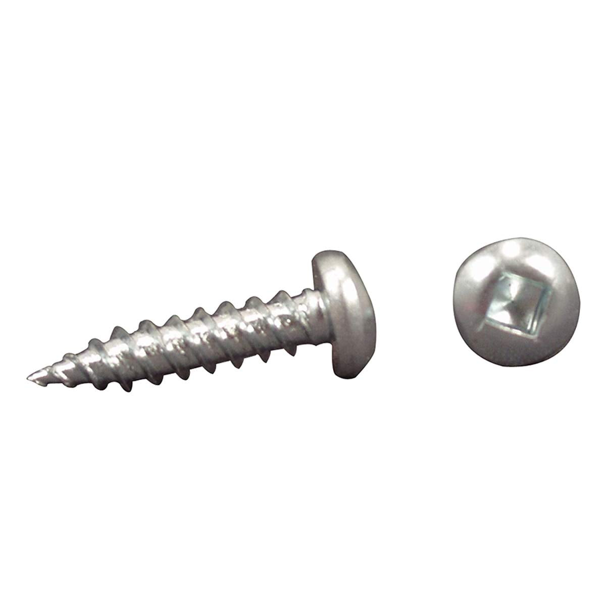 AP Products 012-PTK500 1103.1309 8 x 1.25 in. Pan Head Square Recess Screw - Pack of 500