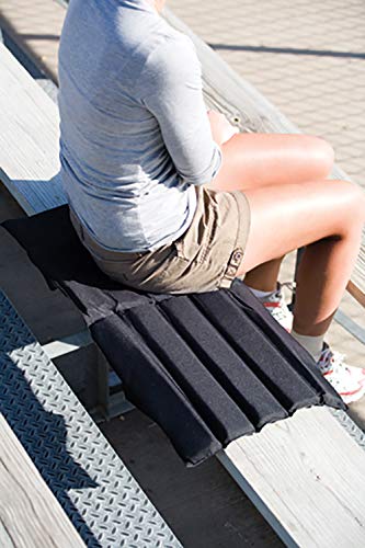 Coleman Lightweight Portable Stadium Seat Cushion Padded Seat for Sporting Events/Concerts/Outdoor Activities Bleacher Cushion with Backrest