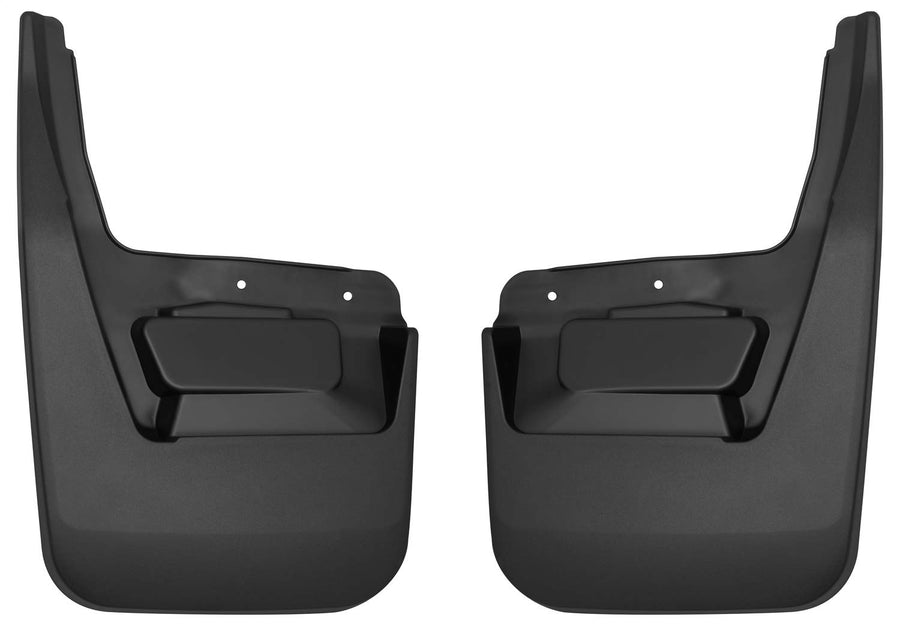 Husky Liners Mud Guards Custom | Fits 2019-2026 GMC Sierra 1500 | Rear Set, 2-pc Black - 59271