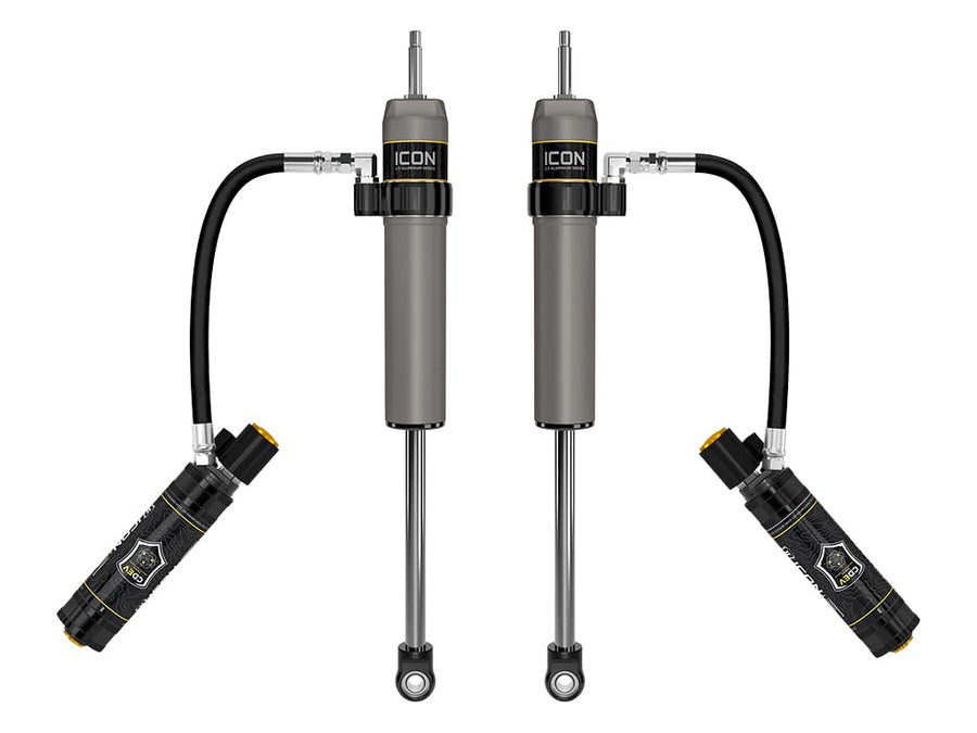 2022-2025 Toyota Tundra ICON 0-1.5” Lift/2023-2025 Sequoia 0-4" Lift, Rear, V.S. 2.5 Aluminum Series Shock Absorbers, Remote Reservoir w/CDEV, Pair