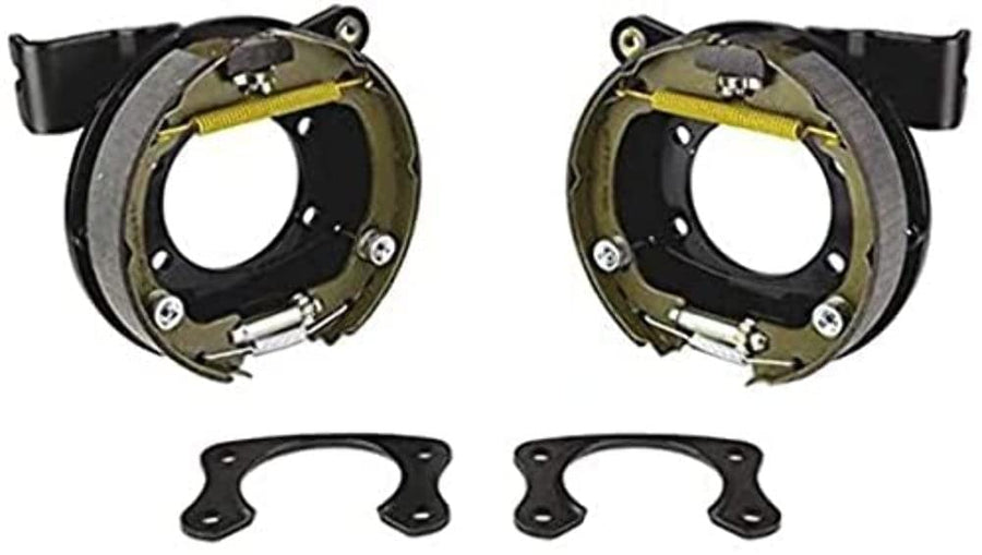 Disc/Drum Brackets (2), 12 Bolt Chevy Spcl, 2.81" Offset, 1pc vented