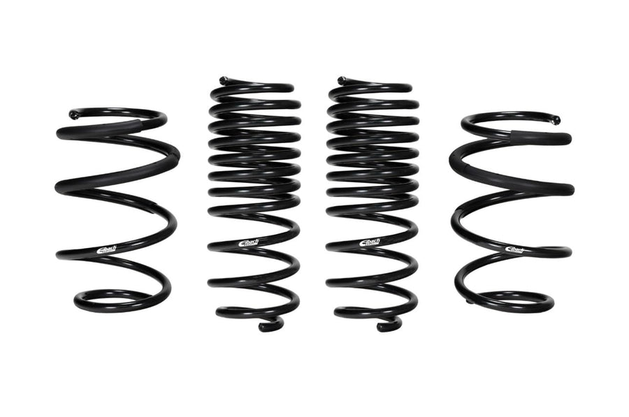 Eibach PRO-KIT Suspension Spring Kit, Lowering, 4 Coil Springs, Black Powder Coat, compatible with Honda Civic 2017-21, Kit