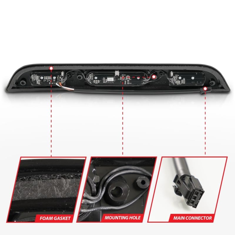 Black/Smoke Anzo LED 3rd Brake Light