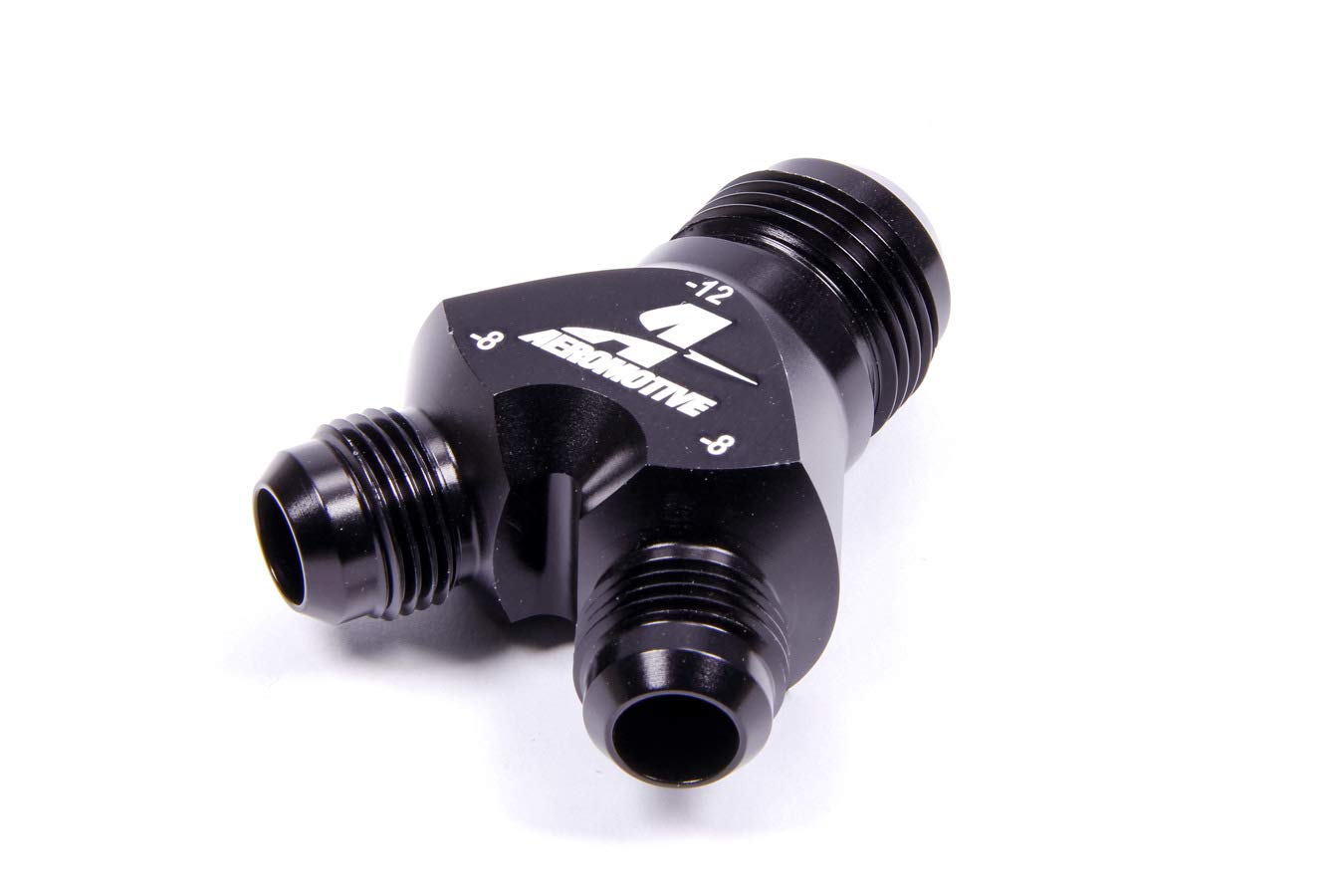 Y-Block, Aeromotive AN-12-2x AN-08, Black