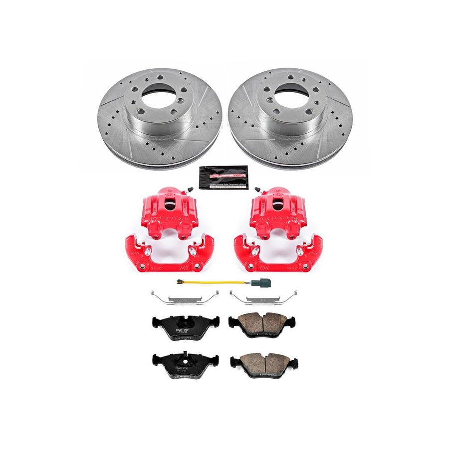 Power Stop Z23 Evolution Sport Brake Kit Front (with Calipers) For BMW 735i 1987-1989, BMW 735iL 1988-1989 [Model Specific]