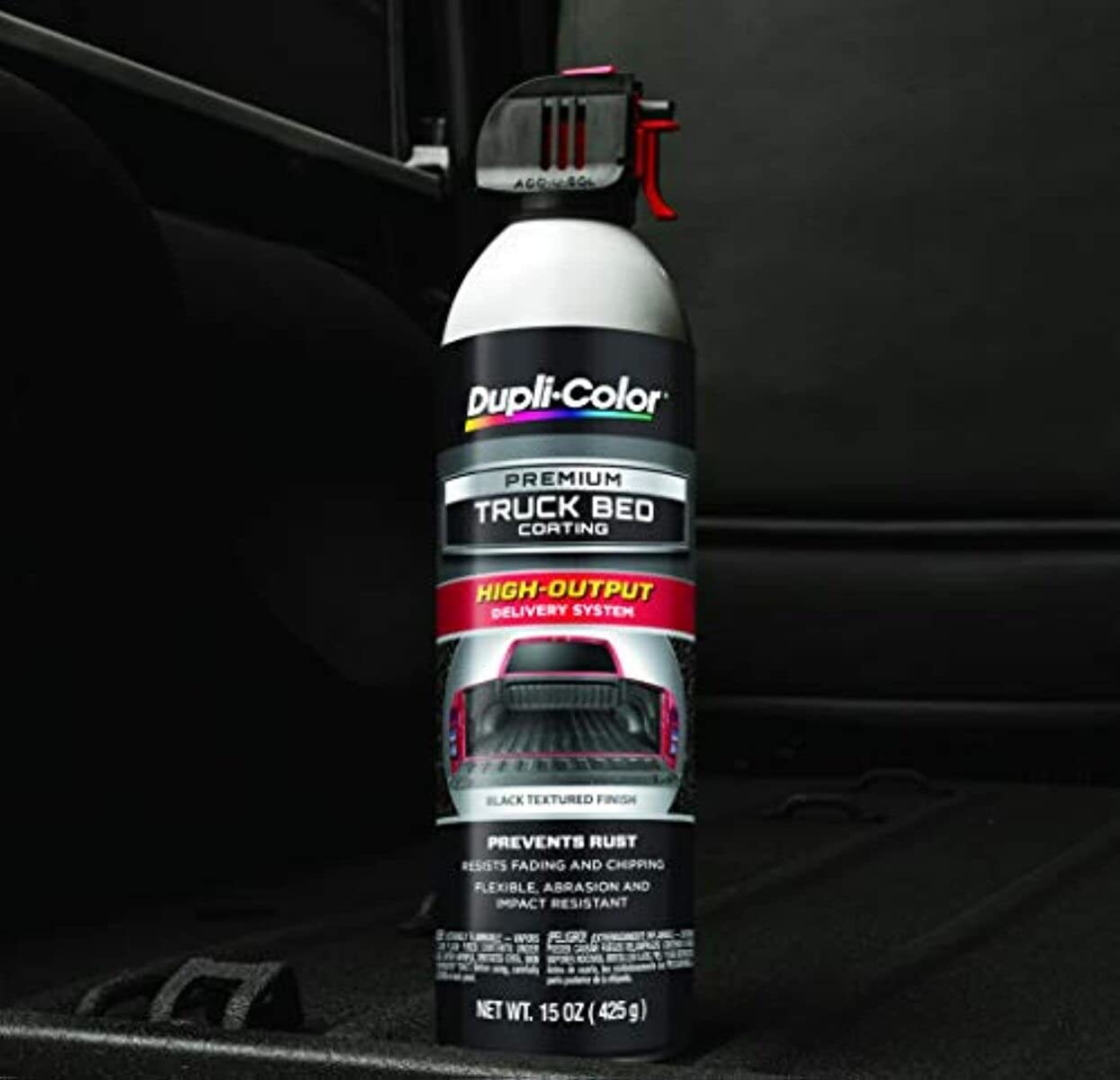 Premium Truck Bed Coating Dupli-Color, Black, 15 oz.