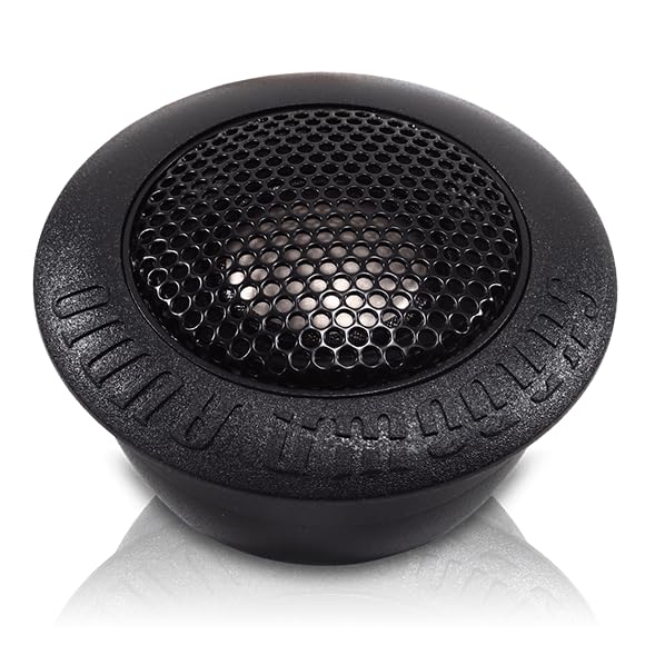 E-6.5CS Sundown Audio 6.5" Component Speaker Set - 2-Way Car Audio System with Titanium Tweeters & Poly Cone - 60W RMS, 4-Ohm - High Sensitivity, Grilles Included for Clear, Powerful Sound