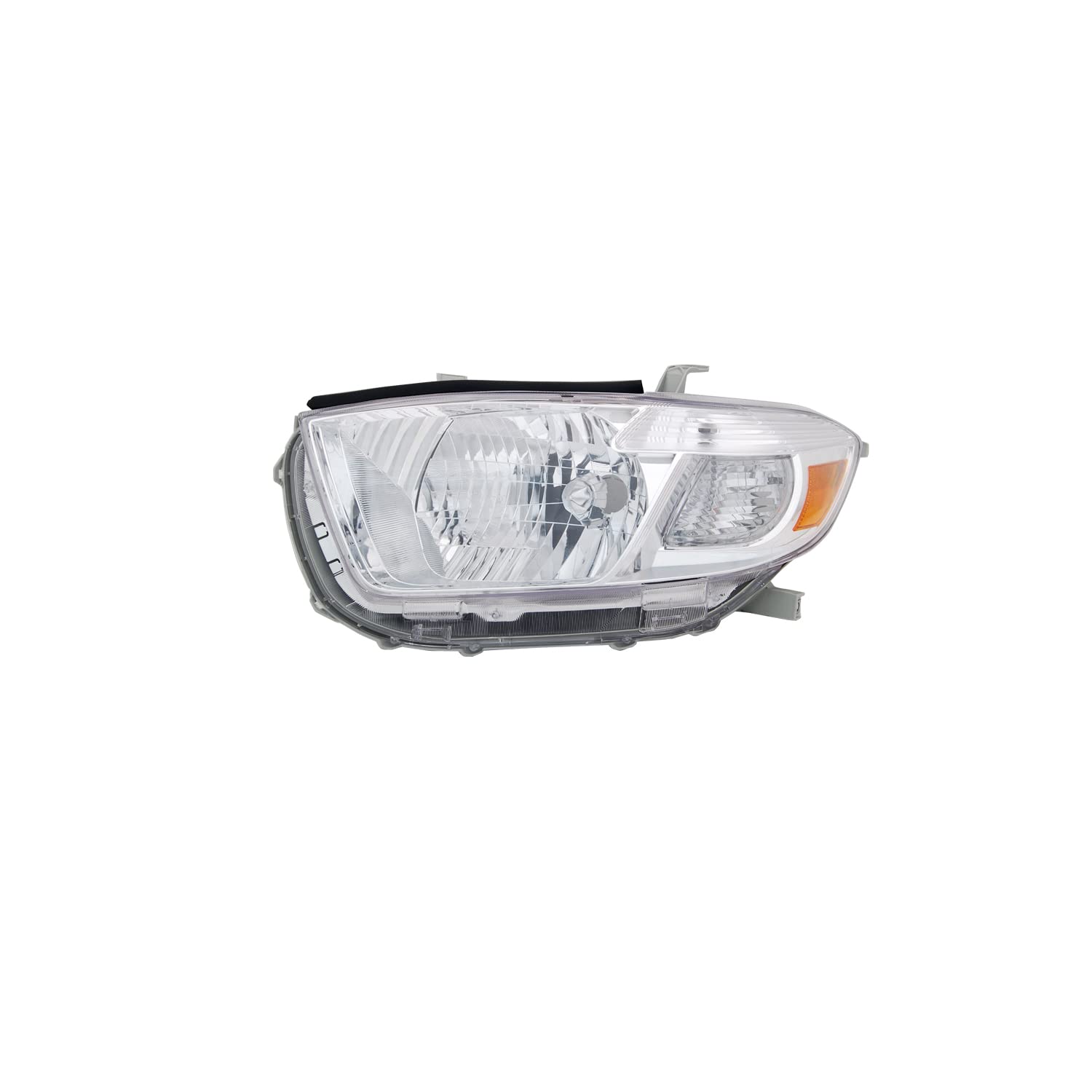 Left TYC Headlight Assembly Compatible with 2008-2010 Toyota Highlander