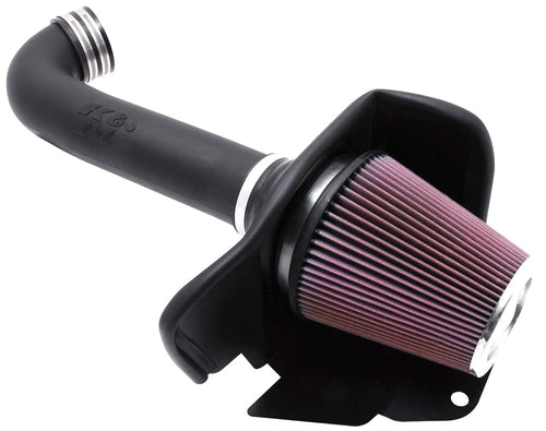 Cold Air Intake System K&N: High-Flow Air-Filter, Increase Performance & Horsepower: Compatible with 2005 CHEVROLET Corvette, 57-3052