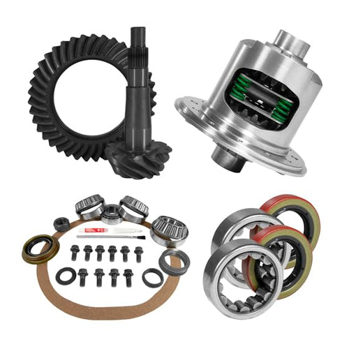 4.88 Rear Ring & Pinion, 8.25" CHY, Install Kit, Posi, 1.618" ID Axle Bearings