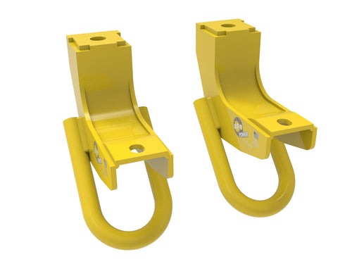 Toyota Tundra aFe Power Front Tow Hook Yellow 22-24 V6-3.4L (tt)