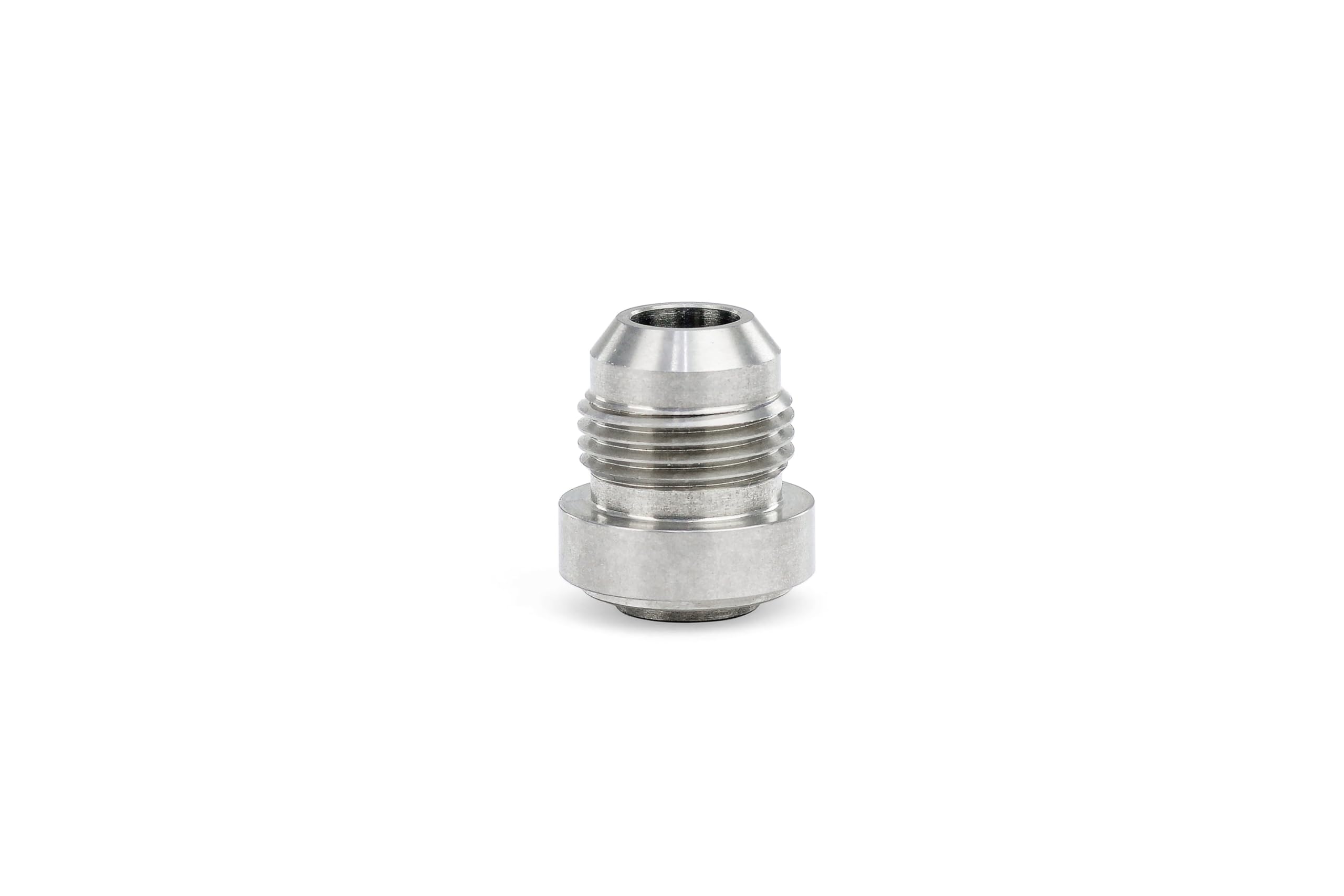 AN Fittings HPS -10 Male Weld On Bung, 7110SS Stainless Steel